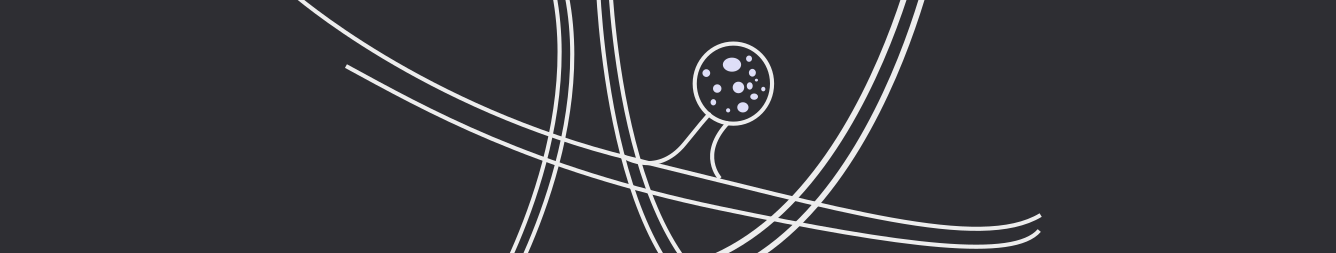 Round structures with a distinct halo.